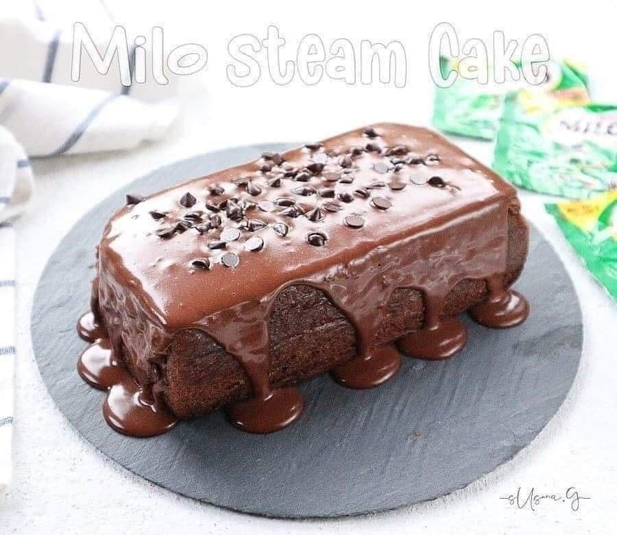 Milo Steam cake